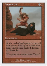 Impatience card image