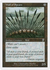 Wall of Spears card image