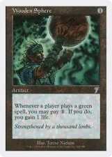 Wooden Sphere card image