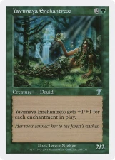 Yavimaya Enchantress card image