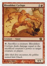 Bloodshot Cyclops card image