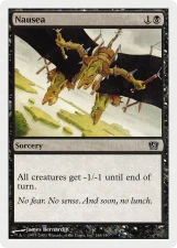 Nausea card image