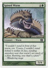 Spined Wurm card image