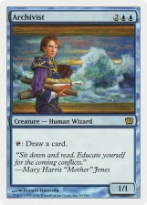 Archivist card image