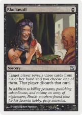 Blackmail card image