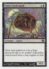 Giant Cockroach card image