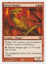 Shivan Dragon card image