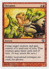 Threaten card image