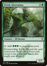 Elvish Aberration card image