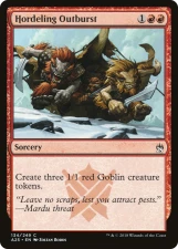 Hordeling Outburst card image