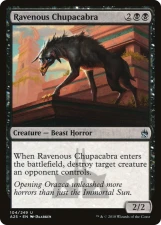Ravenous Chupacabra card image