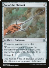 Sai of the Shinobi card image