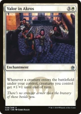 Valor in Akros card image
