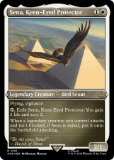 Senu, Keen-Eyed Protector card image