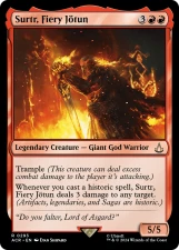 Surtr, Fiery Jötun card image