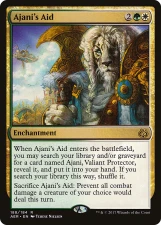 Ajani’s Aid card image