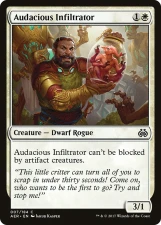 Audacious Infiltrator card image