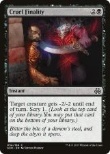 Cruel Finality card image