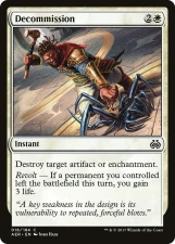Decommission card image