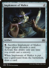 Implement of Malice card image