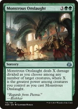 Monstrous Onslaught card image