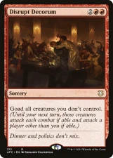 Disrupt Decorum card image