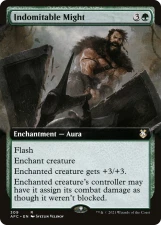 Indomitable Might card image