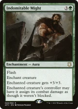 Indomitable Might card image