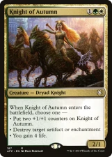 Knight of Autumn card image