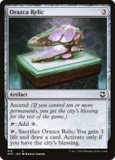 Orazca Relic card image