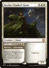 Realm-Cloaked Giant // Cast Off card image