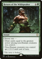 Return of the Wildspeaker card image
