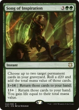 Song of Inspiration card image