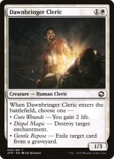 Dawnbringer Cleric card image
