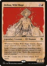 Delina, Wild Mage card image