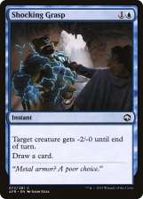 Shocking Grasp card image