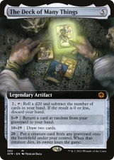 The Deck of Many Things card image