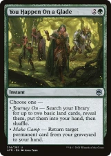 You Happen On a Glade card image