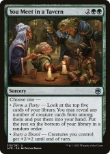 You Meet in a Tavern card image