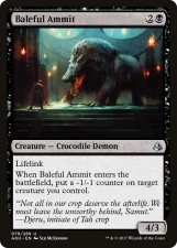 Baleful Ammit card image
