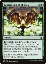 Benefaction of Rhonas card image