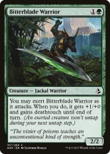 Bitterblade Warrior card image
