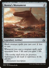 Bontu’s Monument card image