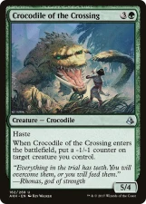 Crocodile of the Crossing card image