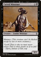 Cursed Minotaur card image