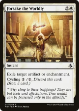 Forsake the Worldly card image