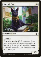 Sacred Cat card image