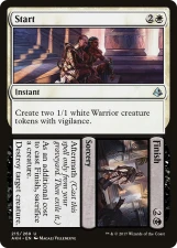 Start // Finish card image
