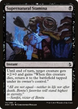 Supernatural Stamina card image
