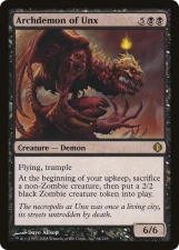 Archdemon of Unx card image